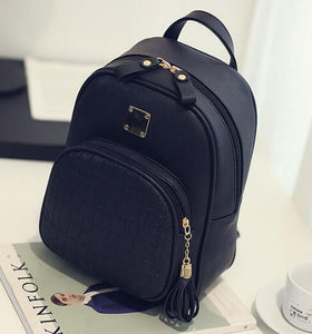 Mini Leather-Type  Backpack
