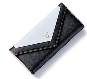 Geometric Envelope Clutch Wallet